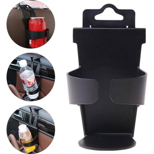 Universal High Quality Car Bottle Drinks Holder Black ABS Cup Holder Hanging Holders Organizer uto Supplies Car water cup holder