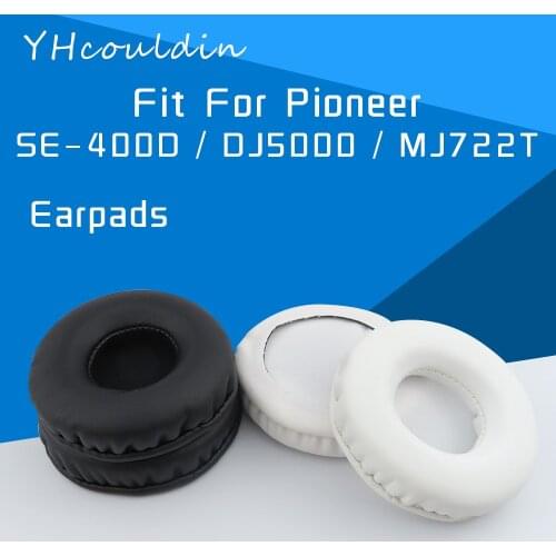 YHcouldin Earpads For Pioneer 400D DJ5000 MJ722T SE-400D SE-DJ5000 SE-MJ722T Headphone Accessaries Replacement Leather