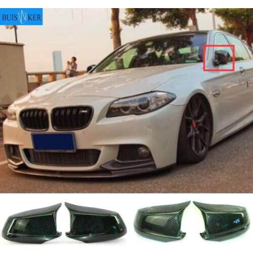 Mirror Covers Fit for Bmw 5 Series F10/F11/F18 Pre-Lci 11-13 Mirror Caps Replacement Side Mirror Caps Rear Door Wing Rear-View