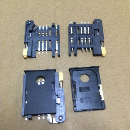 10PCS/Lot 91228-3001/91236-0001 SIM card Holder connector card slot 6+2P drawer/Self-push for GPS