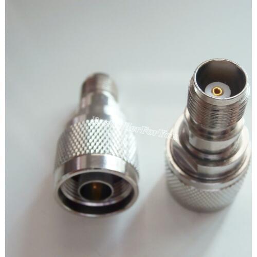 10Pcs N To TNC adapter Type N Plug male to TNC Jack female straight connector