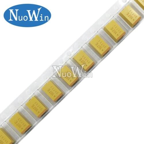 10pcs Type E 7343-43 100UF 1000UF SMD tantalum capacitor 6V 25V 107 108