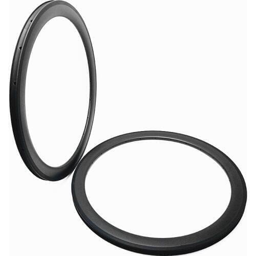 700c carbon road rims 60x25mm width road bicycle rims With brake side bike circle 540g carbon rim ERD 520mm