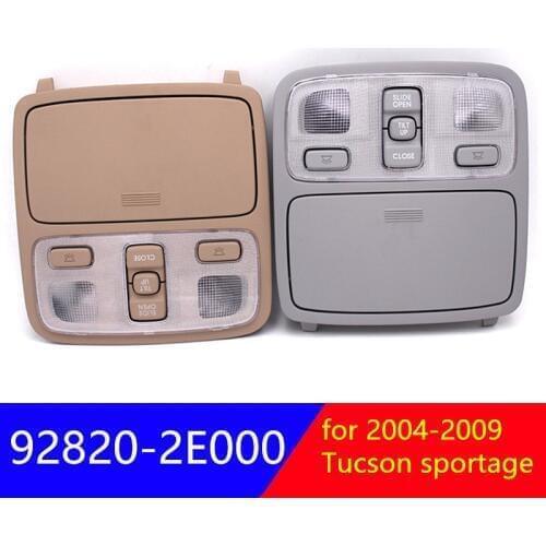 Beige Top control light and sunroof switch assembly Grey for Hyundai Tucson 2004-2009 for kia sportage 2004-2010 92820 2E000