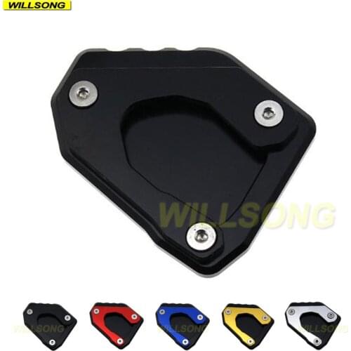 Side Kickstand Stand Extension Support Plate For BMW G310R G310GS 2017 2018 2019 Year Motorcycle Accessories Parts