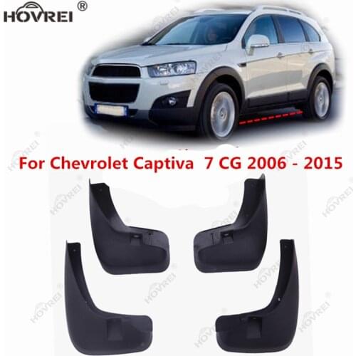 Car Mud Flaps For Chevrolet Captiva 7 CG 2006 - 2015 Mudguards Mudflaps Splash Guards Fender 07 08 09 2010 2011 2012 2013 2014