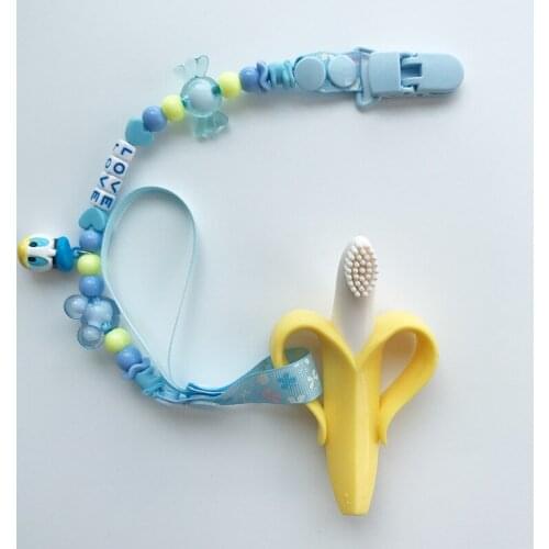 Minnie Mouse Stitch Disney Baby Pacifier Clips Holder Chain Bebe Mickey Mouse Pacifier Chains Winnie The Hoop Bebe Teether Chain