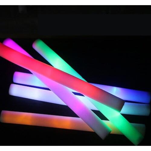 2pcs Festival Fluorescent Light Stick LED Glow Stick Club Party Supplies Concert Bar Xmas Decoration Camping Emergency Tool