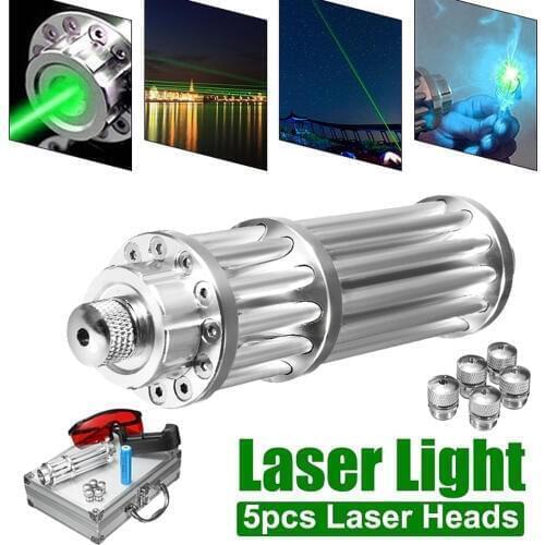Burning Green Laser Pointer Tactical Lazer Powerful Military Laser Pointer Sight 5000m Focusable lazer pen Focusable Burn Match