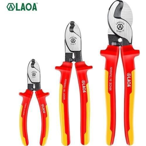 LAOA VDE insulated cable cutter insulated cable pilers wire stripper 1000V German certification