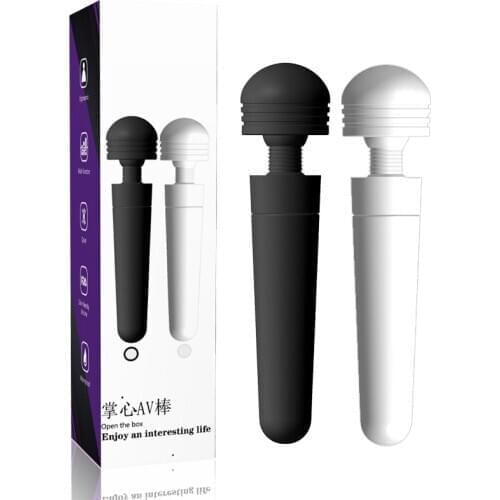 Powerful Oral Clit Vibrators Av Magic Wand Vibrator Anal Massager Adult Sex Toys For Women Adult Sex Product Stick Sex Shop