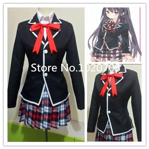 My Teen Romantic Comedy SNAFU My Youth Romantic Comedy Is Wrong As I Expected Yukino Yukinoshita Yui Yuigahama Cosplay Costume