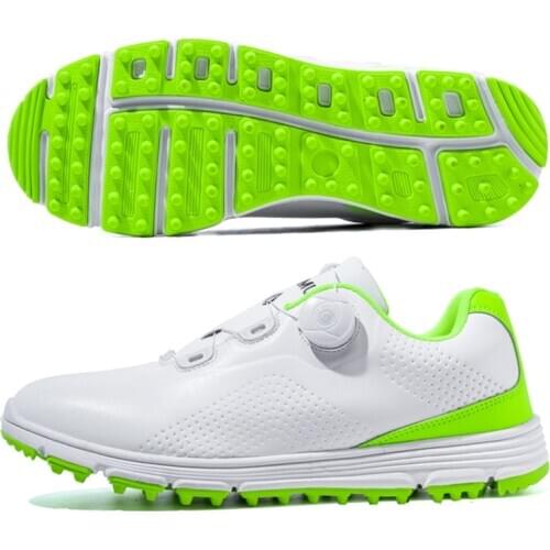 2021 Newest Men Golf Shoes Anti Slip Waterproof Sports Shoes Outdoor Golf Training Shoes