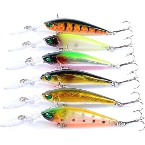 New Fishing Lures Wobbler Minnow Swim Crankbait 94mm/6.2g Artificial Hard bait Pesca Jig Trolling Jerk bait Fishing tackle Lure