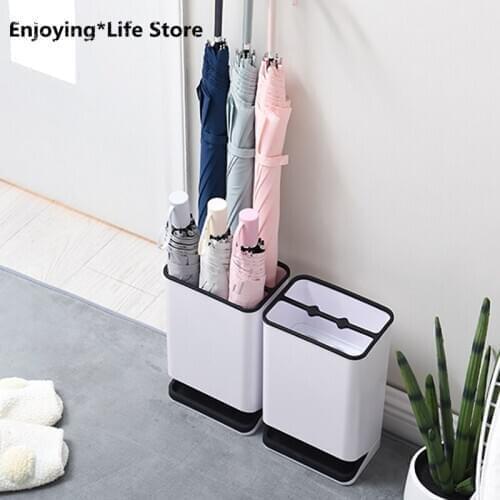 Stand For Umbrella Stand Holder Storage Rack Plastic Detachable Water-Proof Nordic Wind Six-Hole Long Handle