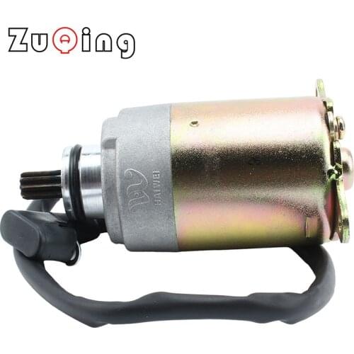 GY6 150cc Motorcycle Starter High Performance Alloy Electric Starting Motor For GY6 125cc-200cc Engine ATV Moped Scooter