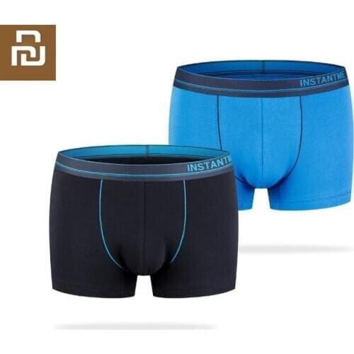Youpin instant me men boxer cotton panties Comfortable Breathable male Flat angle underpants briefs for xiaomi