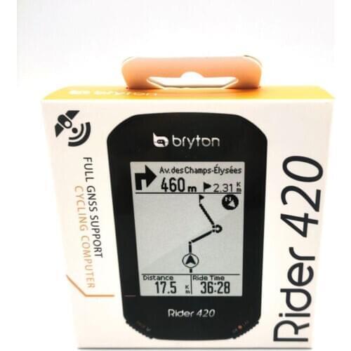 Bryton Rider 420 GPS Cycling Computer Enabled Bicycle/Bike Computer With HR Candence mount Waterproof wireless speedometer