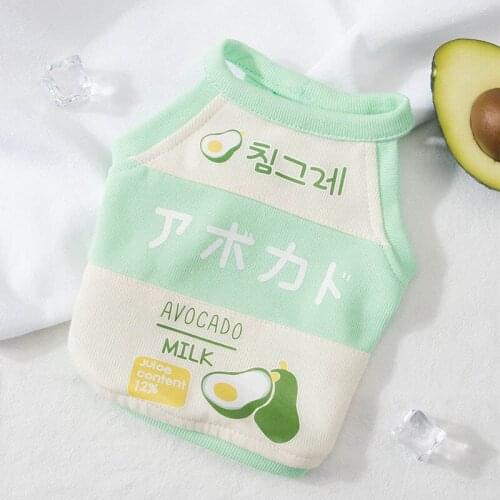 Spring Summer Dog Clothes Print Pet Shirt Vest Puppy Chihuahua Clothes For Small Medium Dogs Vest Shirt Ropa Perro Pug Yorkshire