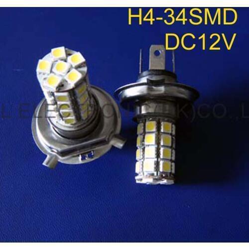 High-intensity 12V H4 led bulbs,6w 12v H4 auto led lights free shipping 50pcs/lot