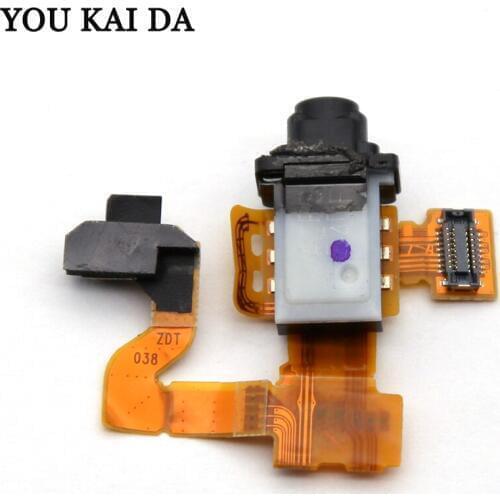 For Sony Xperia Z3 Compact D5803 D5833 Headphone Audio Earphone Jack Replacement Spare Parts for Sony Xperia Z3 Mini