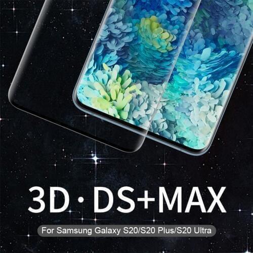 For Samsung Galaxy S20 Glass NILLKIN 3D DS MAX Screen Protector For Samsung S20 Plus for Galaxy S20 Ultra Tempered Glass 9H Safe