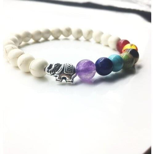 Women Men Bracelet Colorful Beads Made Cute Elephant Design Beautiful Trinket Good Gift For Friend Provide Dropshipping