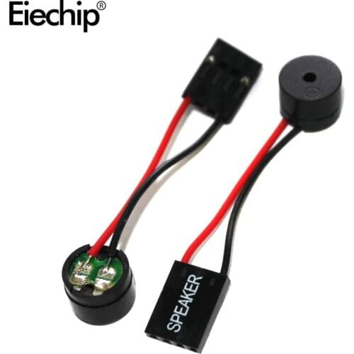 10pcs Mini Plug Speaker For PC Interanal BIOS Computer motherboard speaker Mini Onboard Case Buzzer Board Beep Alarm speaker kit