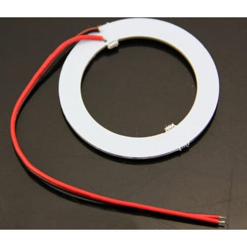 2x 12V 60MM 15 LED 3528 chip SMD Car Angel Eyes Bright Red Ring Light New