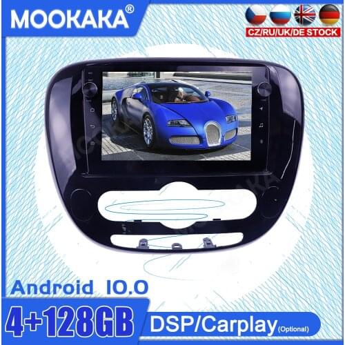4+128G Android10 For KIA SOUL 2 2013-2018 Car GPS Navigation Auto Tape Radio Stereo Video Multimedia Player Carplay HeadUnit