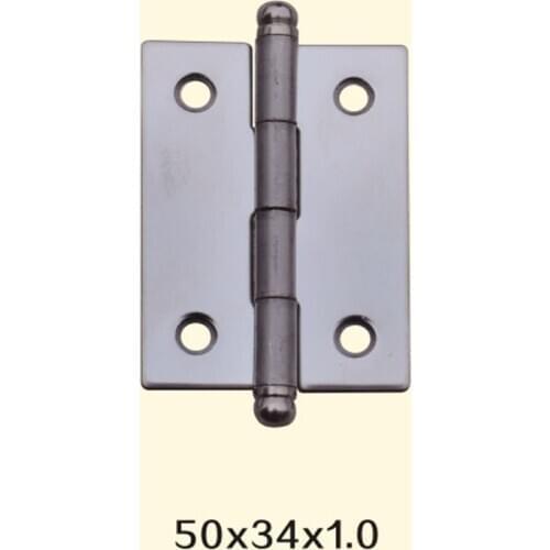 Freeshipping 50*34*1mm Iron Metal Hinge Sewing Machine Folding Table Furniture Flip Tray Hinges Big Door Hinges