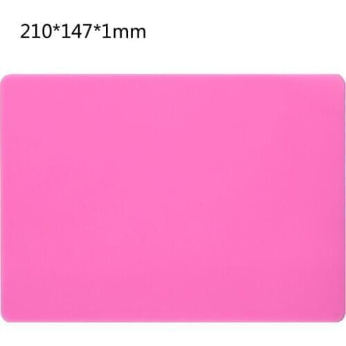 DIY Silicone Mat Resin Pad Craft Tool High Temperature Resistance Sticky Plate M2EA