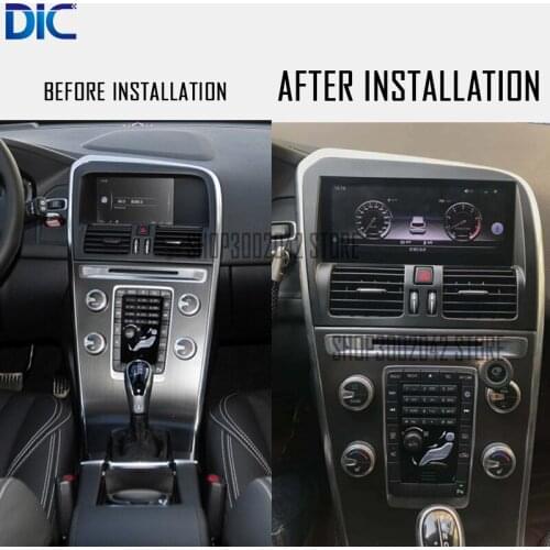 DLC Android system navigation player multifunction GPS car styling 8.8 7 inch video audio right hand For volvo XC60 2010-2017