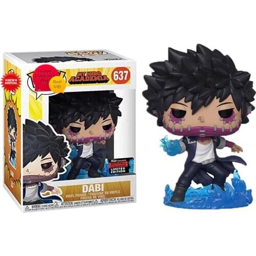The Best Gift Anime My Hero Academia Dabi Action Figure Toys for Friend Children Birthday Gift Movie Fans Collection