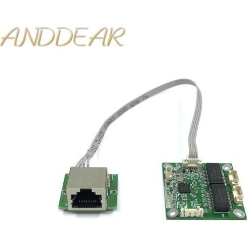 Mini PBCswitch module PBC OEM module mini size3Ports Network Switches Pcb Board mini ethernet switch module 10/100Mbps OEM/ODM