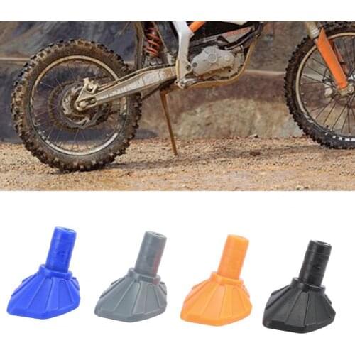 Multi Colors Excellent Motorbike Side Stand Pad Lightweight Kickstand Foot Wear-resistant