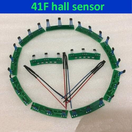 Wholesale brushless DC motor hall sensor,41F hall elemets for 2-wheels/3-wheels electric vehicles with 350W 500W 800W 1000W