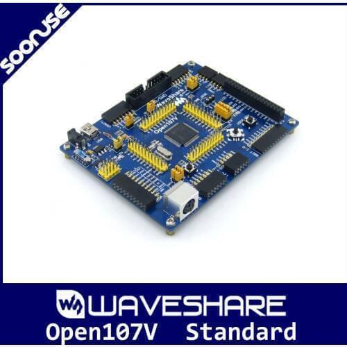 Waveshare Open107V Standard STM32F107VCT6 STM32F107 ARM Cortex-M3 STM32 Development Board + PL2303 USB UART Module