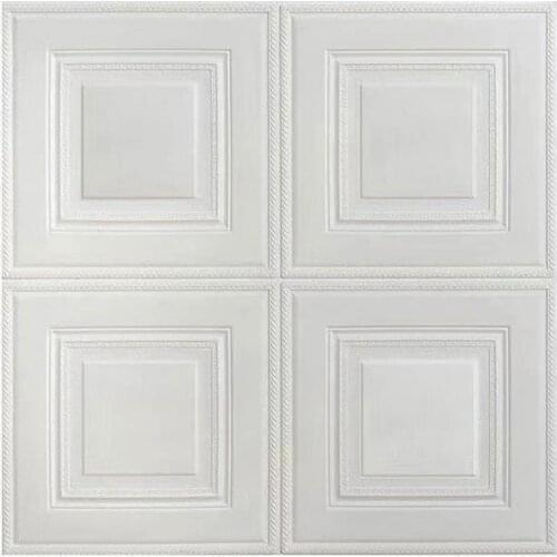 Ceiling wall stickers self-adhesive roof ceiling decorative 3D stickers for living room bedroom TV background foam wallpaper