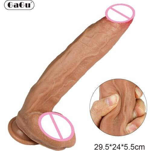 Realistic Silicone Dildo Adult Huge Big Penis With Suction Cup Sex Toys For Women Strapon Vagina Flirting Masturbation Massager