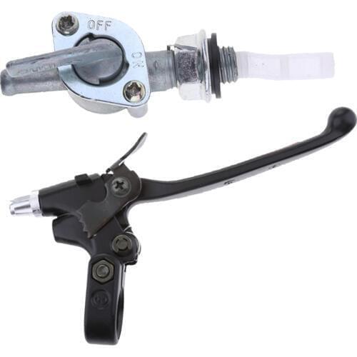 Clutch Lever + Fuel Valve Petcock Switch for 66cc 80cc Motorized Bicycle