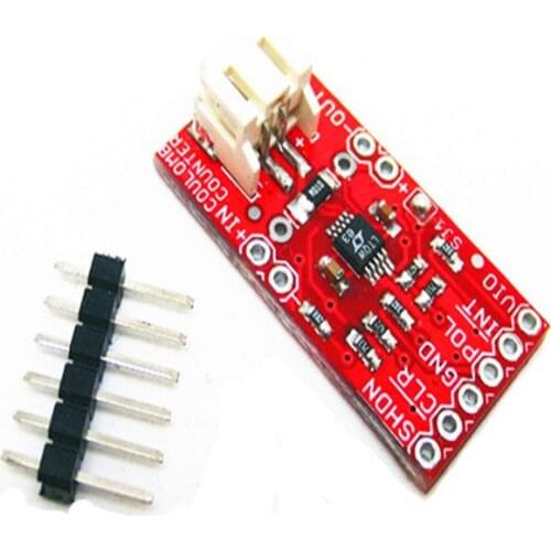 LTC4150 counter, battery power detection module, violent current detection sensor