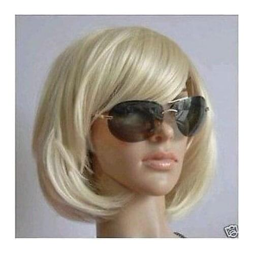 Shun &Wholesale&>> 2015 hot Sexy Fashion short straight Womens lady girl WIGS