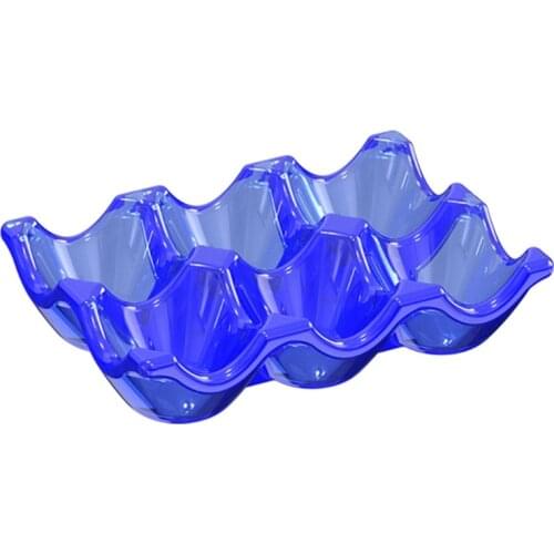 6-compartment Egg Storage Silicone Mold Egg Tray Resin Casting Mold Suitable for Camping Picnic Necessities