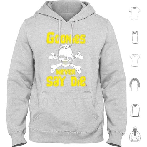 The Goonies Hoodies Long Sleeve Goonies 80 S Movie Theater Cinema Movies Riot Shop