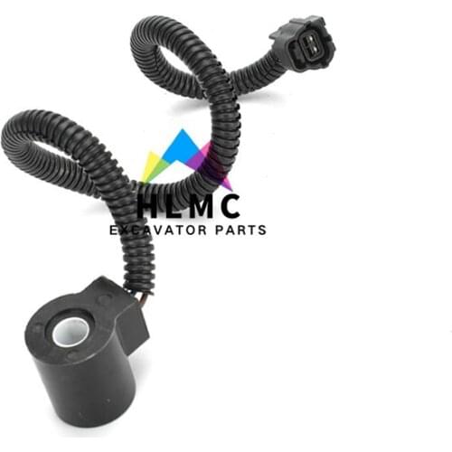 Factory Price DH55 DH60 DC12V Big Plug Excavator Parts Solenoid Valve Coils