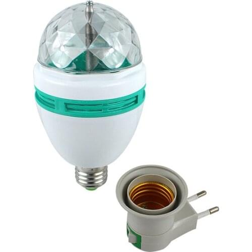 STARMAX SM-210 ANIMATED COLORFUL ROTATING LAMP E27