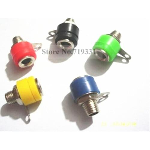 100pcs 4mm banana socket jack FOR Banana Plug connector