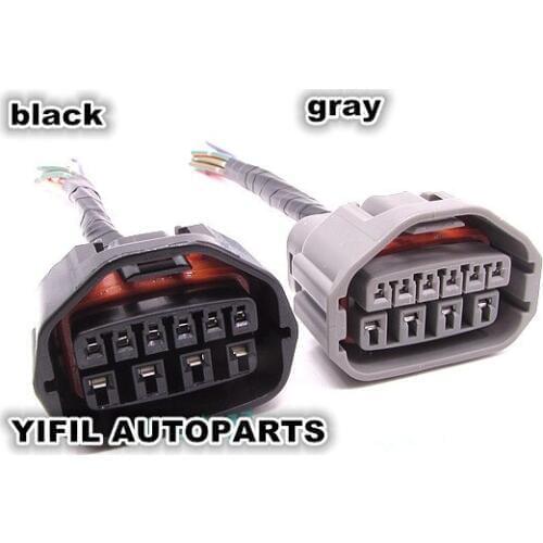 2/4/10pcs/lot 10 Pin/Way Automatic Gear Socket Gearbox Gear Switch Box Plug Connector With Cable Pigtail For Mitsubishi Buick