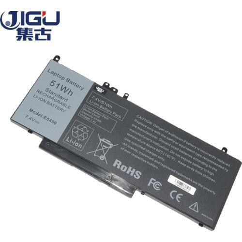 JIGU G5M10 Laptop battery For DELL Latitude E5450 E5470 E5550 E5570 8V5GX R9XM9 WYJC2 7.4V 51WH
